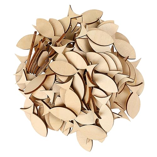 DECORNIJIA 100Stücke Holzfische Bastelset Unvollendete Holzausschnitte für DIY Projekte Dekoration für Hochzeiten und Feiertage Individuell Gestaltbar Fördert Kreativität DECORNIJIA 100Stücke Holzfische Bastelset Unvollendete Holzausschnitte für DIY Projekte Dekoration für Hochzeiten und Feiertage Individuell Gestaltbar Fördert Kreativität von DECORNIJIA