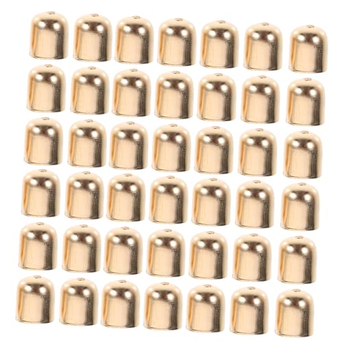 DECORNIJIA 100Stücke Ohrschmuck Endkappen Hochwertigem Metall DIY Schmuckherstellung Zubehör für Ohrhänger und Einfache Handhabung Stilvolles Design Vielseitig von DECORNIJIA