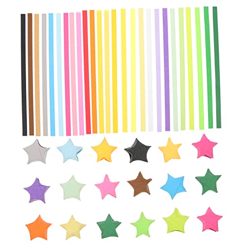 DECORNIJIA 1030 Blatt Teiliges Origami Faltpapier Farben Candy Star Strips DIY Bastelpapier für Mädchen Jungen Partydekoration Sternform Papierstreifen Handgefertigt Farbenfroh DECORNIJIA 1030 Blatt Teiliges Origami Faltpapier Farben Candy Star Strips DIY Bastelpapier für Mädchen Jungen Partydekoration Sternform Papierstreifen Handgefertigt Farbenfroh von DECORNIJIA