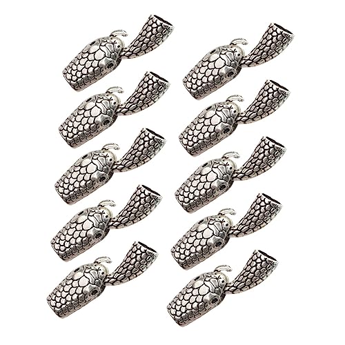 DECORNIJIA 10Paare Schlangenhaken Schmuckverschluss Schlangenarm Form Armbandverschluss Für DIY Schmuckherstellung Antik Für Ketten Und Armbänder DECORNIJIA 10Paare Schlangenhaken Schmuckverschluss Schlangenarm Form Armbandverschluss Für DIY Schmuckherstellung Antik Für Ketten Und Armbänder von DECORNIJIA