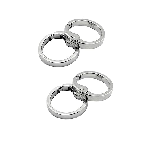 DECORNIJIA 10Stücke Metall Federring Taschenverschluss Clip Schnalle für Handtaschen Rucksäcke und DIY Projekte Leicht für Schlüsselanhänger und Bastelbedarf DECORNIJIA 10Stücke Metall Federring Taschenverschluss Clip Schnalle für Handtaschen Rucksäcke und DIY Projekte Leicht für Schlüsselanhänger und Bastelbedarf von DECORNIJIA