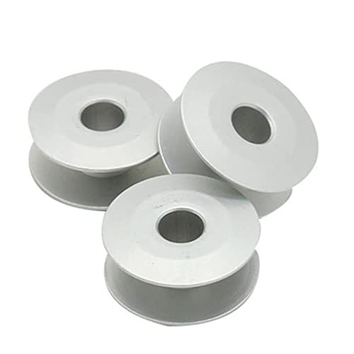 DECORNIJIA 10Stücke Nähmaschinen Spulen Leere Spulen Robustem Material Kompatibel mit Meisten Nähmaschinenmodellen Langlebige und Praktische für Heimgebrauch von DECORNIJIA