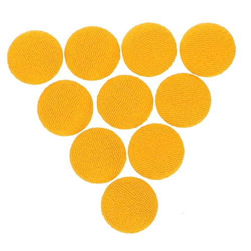 DECORNIJIA 10Stücke Runde Stoffknöpfe Teiliges DIY Accessoire für Kinderhandwerk Leicht und Tragbar Ersatztasten für Kleidung Dekoration für Jacken und Kleider von DECORNIJIA