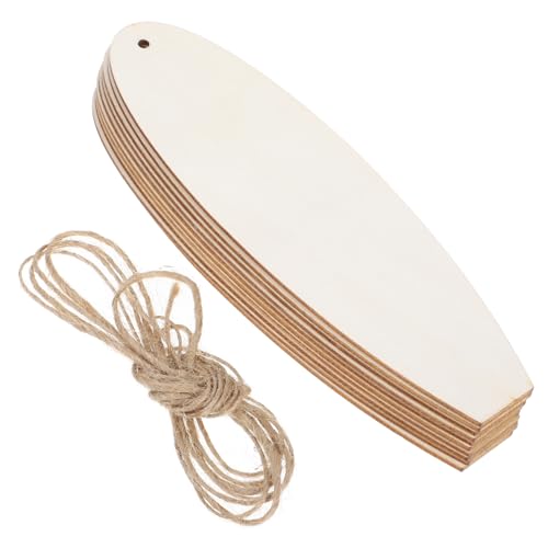 DECORNIJIA 10Stücke Surfbrett Holzausschnitte zum Basteln Leere Surfboard Formen für DIY Dekoration Farbenfrohe Designs für Sommerpartys Hängedekoration Khaki DECORNIJIA 10Stücke Surfbrett Holzausschnitte zum Basteln Leere Surfboard Formen für DIY Dekoration Farbenfrohe Designs für Sommerpartys Hängedekoration Khaki von DECORNIJIA