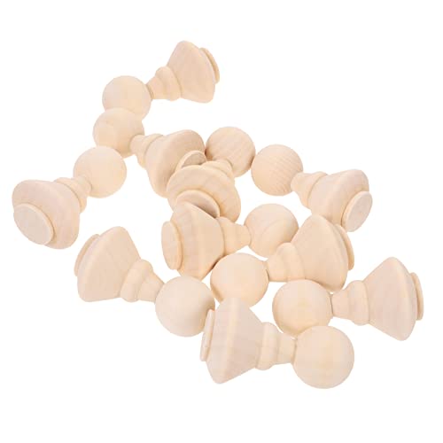 DECORNIJIA 10Stücke Teiliges Holzfigurenset zum Bemalen DIY Holzpuppen Unvollendete Holzspielzeuge Natürlicher Holzfarbe für Bastelprojekte und Kinderhandwerk DECORNIJIA 10Stücke Teiliges Holzfigurenset zum Bemalen DIY Holzpuppen Unvollendete Holzspielzeuge Natürlicher Holzfarbe für Bastelprojekte und Kinderhandwerk von DECORNIJIA