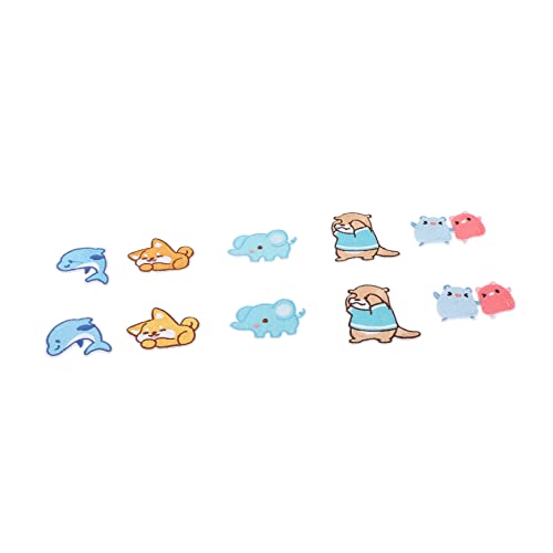 DECORNIJIA 10Stücke Tiermotive Stickerei Patches Teiliges für DIY Kleidung Taschen Hüte Schuhe und Mehr Hochwertige Selbstklebende Applikationen zur Bekleidungsreparatur DECORNIJIA 10Stücke Tiermotive Stickerei Patches Teiliges für DIY Kleidung Taschen Hüte Schuhe und Mehr Hochwertige Selbstklebende Applikationen zur Bekleidungsreparatur von DECORNIJIA