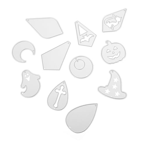 DECORNIJIA 11 Stk. Teiliges DIY Ohrschmuck Schneidewerkzeug aus Langlebigem Karbonstahl Vielseitige Stanzformen für Leder Papier Halloween Ohranhänger Basteln für Damen und Bastelfreunde DECORNIJIA 11 Stk. Teiliges DIY Ohrschmuck Schneidewerkzeug aus Langlebigem Karbonstahl Vielseitige Stanzformen für Leder Papier Halloween Ohranhänger Basteln für Damen und Bastelfreunde von DECORNIJIA