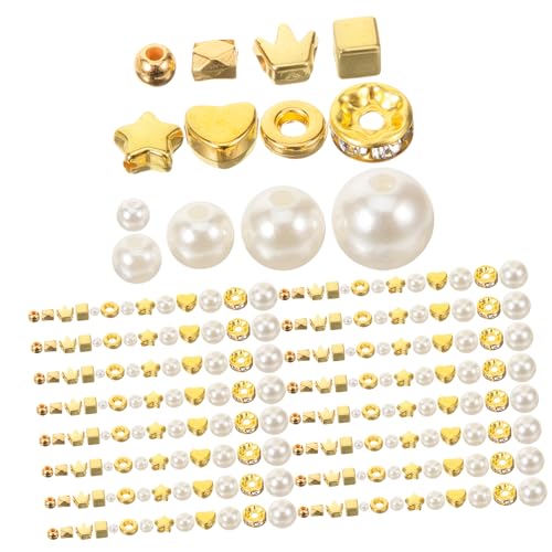 DECORNIJIA 1170 Stück Teiliges Ccb Perlen mit Stern Krone Herz Würfel und Runden Spacer Perlen Vielseitige Acryl zum Auffädeln für DIY Armbänder Halsketten Schmuck und Bastelprojekte DECORNIJIA 1170 Stück Teiliges Ccb Perlen mit Stern Krone Herz Würfel und Runden Spacer Perlen Vielseitige Acryl zum Auffädeln für DIY Armbänder Halsketten Schmuck und Bastelprojekte von DECORNIJIA