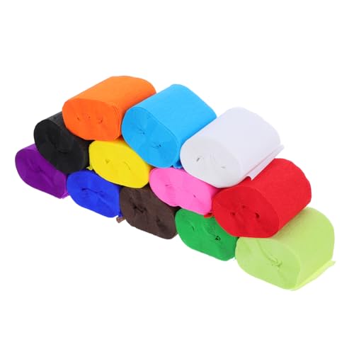 DECORNIJIA 12 Rollen Bunte Krepppapier Streamer Weiches Flexibles Bastelpapier für Kinderhandwerk Partydekoration Geburtstag Abschlussfeier Diy Girlande Vielseitig Einsetzbar DECORNIJIA 12 Rollen Bunte Krepppapier Streamer Weiches Flexibles Bastelpapier für Kinderhandwerk Partydekoration Geburtstag Abschlussfeier Diy Girlande Vielseitig Einsetzbar von DECORNIJIA