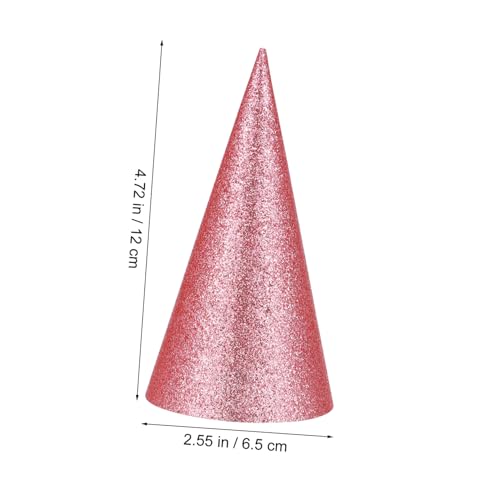 DECORNIJIA 12 Stück Geburtstagshut Fest Wiederverwendbar Partyhüte Glänzend Partyhut Bunt Funkeln Form Geburtstagsmützen Für Vorabend Rosa Plastik Zufällige Farbe DECORNIJIA 12 Stück Geburtstagshut Fest Wiederverwendbar Partyhüte Glänzend Partyhut Bunt Funkeln Form Geburtstagsmützen Für Vorabend Rosa Plastik Zufällige Farbe von DECORNIJIA