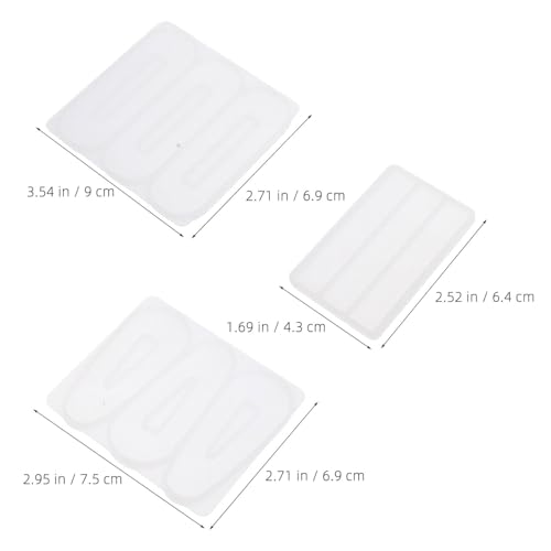 DECORNIJIA 12 Stück Teiliges DIY Silikonform Set für Epoxidharz Haarspangen Gießformen mit Silikonmodellen und Metall haarclip zubehörteilen Flexibel Langlebig Wiederverwendbar für DECORNIJIA 12 Stück Teiliges DIY Silikonform Set für Epoxidharz Haarspangen Gießformen mit Silikonmodellen und Metall haarclip zubehörteilen Flexibel Langlebig Wiederverwendbar für von DECORNIJIA