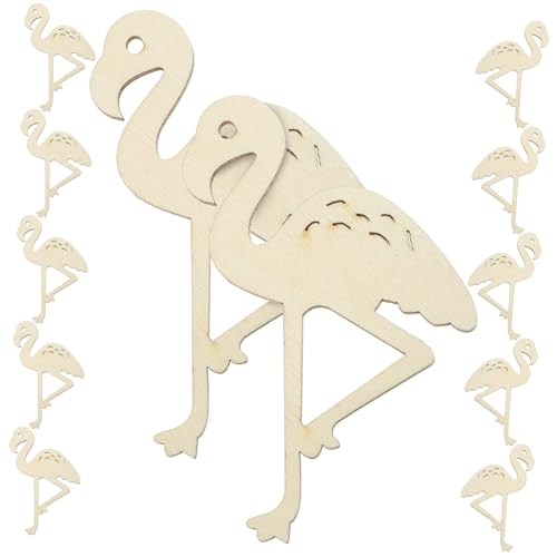 DECORNIJIA 12 Stück Teiliges Flamingo Holzfiguren Handgeschnittene DIY Holzornamente Langlebige Bastelstücke für Kreative Handarbeiten Sichere und Glatte Holzdekoration für Schule und Party DECORNIJIA 12 Stück Teiliges Flamingo Holzfiguren Handgeschnittene DIY Holzornamente Langlebige Bastelstücke für Kreative Handarbeiten Sichere und Glatte Holzdekoration für Schule und Party von DECORNIJIA