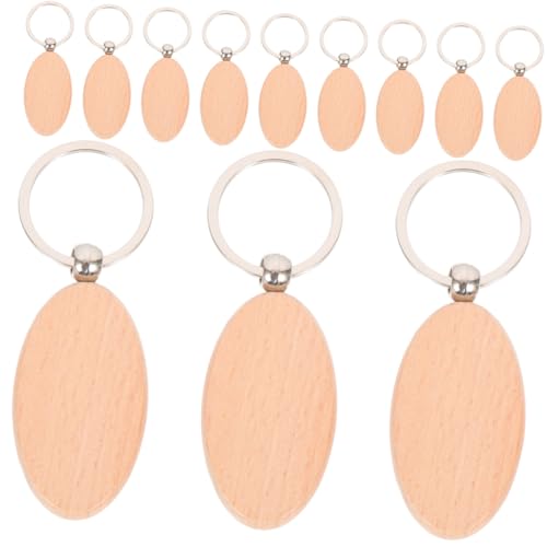 DECORNIJIA 12 Stück Teiliges Holz Schlüsselanhänger Blanko zum Bemalen Gravieren DIY Holzrohlinge für Schlüssel Namensschild Taschenanhänger Rustikal und Vielseitig für Bastelprojekte DECORNIJIA 12 Stück Teiliges Holz Schlüsselanhänger Blanko zum Bemalen Gravieren DIY Holzrohlinge für Schlüssel Namensschild Taschenanhänger Rustikal und Vielseitig für Bastelprojekte von DECORNIJIA