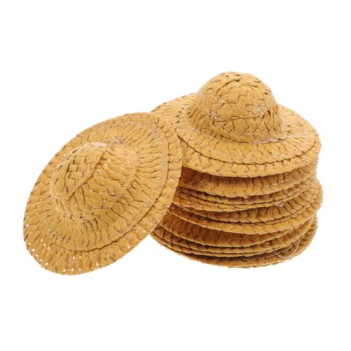 DECORNIJIA 12 Stück Teiliges Miniatur Gewebte Papierhüte Kleine Handgefertigte Mini Hüte für Puppendekoration DIY Basteln Party Foto Requisiten DECORNIJIA 12 Stück Teiliges Miniatur Gewebte Papierhüte Kleine Handgefertigte Mini Hüte für Puppendekoration DIY Basteln Party Foto Requisiten von DECORNIJIA