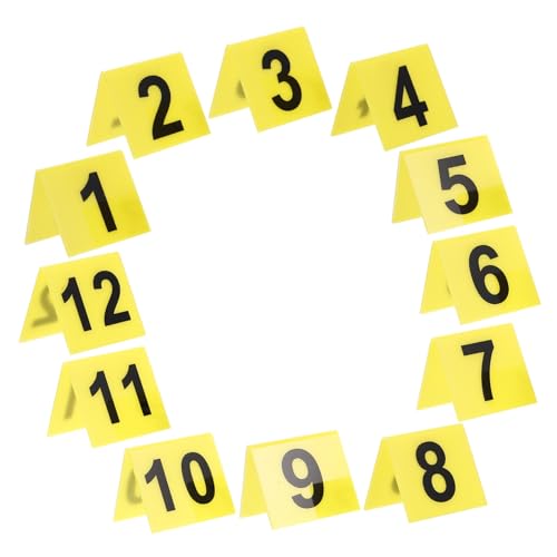 DECORNIJIA 12 Stück Teiliges transparentes Material für Detektiv Halloween party Klare Tischmarkierungen für Krimispiele Rollenspiele und Thematische Eventdekoration Vielseitig Einsetzbar von DECORNIJIA