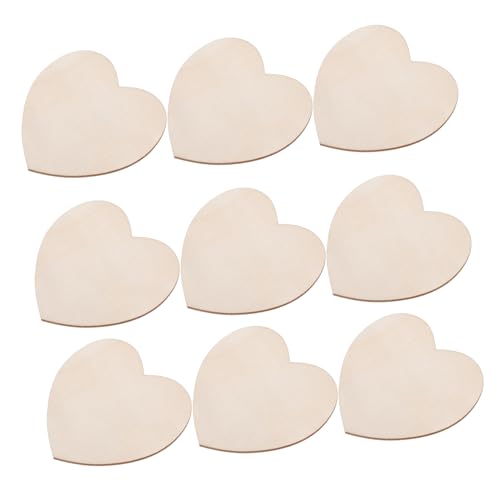 DECORNIJIA 12Stücke Herz Holzschneiden Naturholz Ornamente Unfertigte Holzherzen Für DIY Bastelarbeiten Und Dekoration Herzform Für Valentinstag Und Projekte DECORNIJIA 12Stücke Herz Holzschneiden Naturholz Ornamente Unfertigte Holzherzen Für DIY Bastelarbeiten Und Dekoration Herzform Für Valentinstag Und Projekte von DECORNIJIA