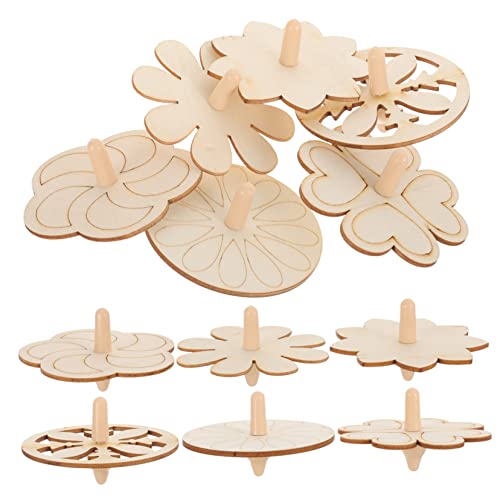 DECORNIJIA 12Stücke Teiliges Unvollendetes Gyro für Bastelspielzeug für Jungen und Mädchen zum Malen und Langlebig und Sicher DECORNIJIA 12Stücke Teiliges Unvollendetes Gyro für Bastelspielzeug für Jungen und Mädchen zum Malen und Langlebig und Sicher von DECORNIJIA