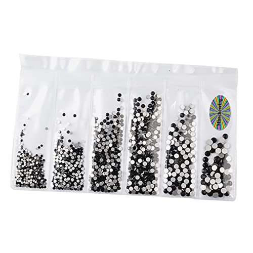DECORNIJIA 1364 Stück Diy Maniküre Dekoration Nagel-strass-anhänger Edelsteine Nägel Nagelsteine für Nagelkunst Nieten Dekorationen Reiz Aufkleber Nailart-strasssteine Black DECORNIJIA 1364 Stück Diy Maniküre Dekoration Nagel-strass-anhänger Edelsteine Nägel Nagelsteine für Nagelkunst Nieten Dekorationen Reiz Aufkleber Nailart-strasssteine Black von DECORNIJIA