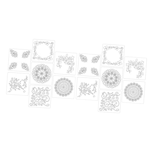 DECORNIJIA 14 Stück Teiliges Diy Wandmalerei Schablonen Einzigartige Vorlagen für Bodendekorationen Wiederverwendbar und Vielseitig Einsetzbar für Wände DECORNIJIA 14 Stück Teiliges Diy Wandmalerei Schablonen Einzigartige Vorlagen für Bodendekorationen Wiederverwendbar und Vielseitig Einsetzbar für Wände von DECORNIJIA