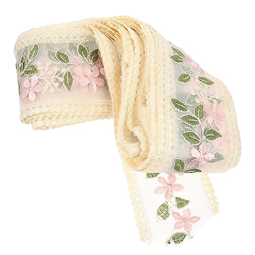 DECORNIJIA 15 Blumengestickte Spitzenverkleidungsbande trimmen Spitzenstoff für Stickerei Spitze Blumenspitze Spitzenband Bastelspitze nähen bestickte Nähspitze Stickerei zum Nähen Baumwolle DECORNIJIA 15 Blumengestickte Spitzenverkleidungsbande trimmen Spitzenstoff für Stickerei Spitze Blumenspitze Spitzenband Bastelspitze nähen bestickte Nähspitze Stickerei zum Nähen Baumwolle von DECORNIJIA
