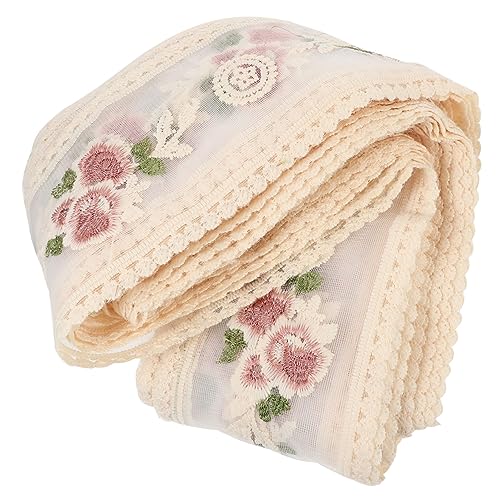 DECORNIJIA 15 Stickerei Spitze Dekoration Verschönerung Spitzenstoff für Spitzenapplikation Nähen Blumengestickte Spitzenverkleidungsbande Spitzenband aus Stoff mit Blumenmuster Baumwolle DECORNIJIA 15 Stickerei Spitze Dekoration Verschönerung Spitzenstoff für Spitzenapplikation Nähen Blumengestickte Spitzenverkleidungsbande Spitzenband aus Stoff mit Blumenmuster Baumwolle von DECORNIJIA