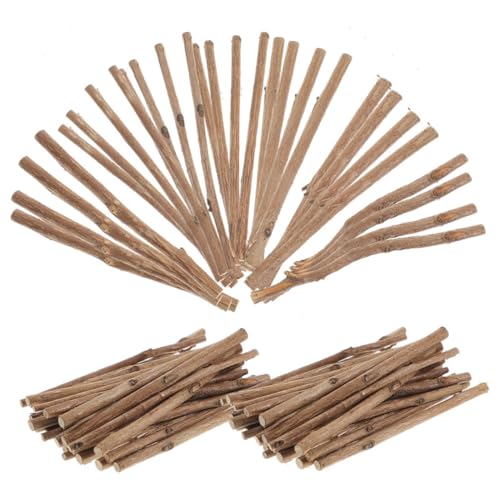 DECORNIJIA 150 Stück Handgefertigte Mal-Requisiten Holzstäbe Zweige zum Basteln bastelstöcke selber machen Baumstäbe zum Basteln Zweige basteln Holzhandwerk Fotorequisiten hölzern Brown DECORNIJIA 150 Stück Handgefertigte Mal-Requisiten Holzstäbe Zweige zum Basteln bastelstöcke selber machen Baumstäbe zum Basteln Zweige basteln Holzhandwerk Fotorequisiten hölzern Brown von DECORNIJIA