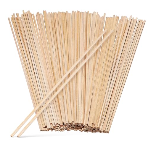 DECORNIJIA 150 Stück Quadratische Holzdübel Unbehandelte Holzstäbe für DIY Bastelprojekte Stabile Leichte Holzleisten für Modellbau Vielseitige Holzstreifen zum Formen und Bemalen DECORNIJIA 150 Stück Quadratische Holzdübel Unbehandelte Holzstäbe für DIY Bastelprojekte Stabile Leichte Holzleisten für Modellbau Vielseitige Holzstreifen zum Formen und Bemalen von DECORNIJIA
