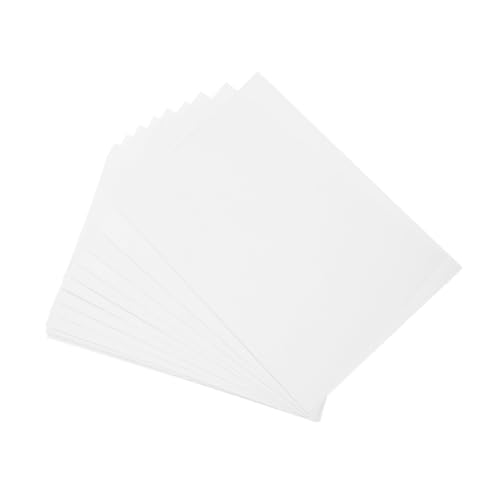 DECORNIJIA 150 Stück Weißes Kartonpapier Dickes Robust Für DIY Basteln Wasserfarben Malerei Zeichnen Und Kartenherstellung Für Erwachsene von DECORNIJIA