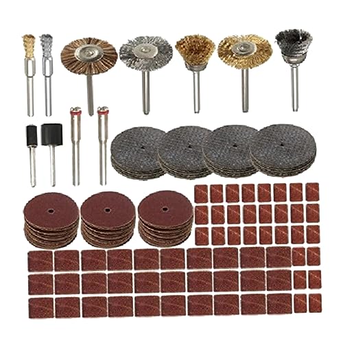 DECORNIJIA 151 Stück 151-teiliges elektrisches Mühlenzubehör Schleifen Sandpapier Schleifset Polieren nusskn glastoater Schleifpapier Material Schleifzubehör Polierwerkzeug Sandrad DECORNIJIA 151 Stück 151-teiliges elektrisches Mühlenzubehör Schleifen Sandpapier Schleifset Polieren nusskn glastoater Schleifpapier Material Schleifzubehör Polierwerkzeug Sandrad von DECORNIJIA