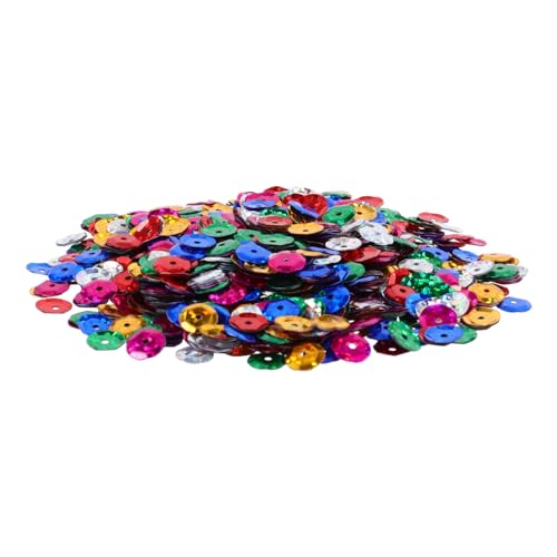 DECORNIJIA 1Packung Dekorative Pailletten Irisierende DIY Schmuckzubehör Hochwertige Paillettendekore für Kleidung Bastelprojekte und Leicht und Praktisch Langlebig DECORNIJIA 1Packung Dekorative Pailletten Irisierende DIY Schmuckzubehör Hochwertige Paillettendekore für Kleidung Bastelprojekte und Leicht und Praktisch Langlebig von DECORNIJIA