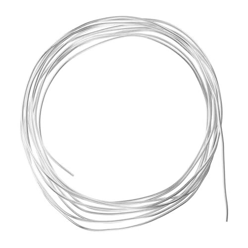 DECORNIJIA 1Rolle DIY Modellierdraht für Schmuck und Bastelarbeiten Aluminiumdraht Schneidbar und Tragbar für Drahtskulpturen Bonsai Bäume und Bastelprojekte von DECORNIJIA