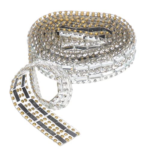 DECORNIJIA 1Rolle Wasserdichte Strassband Dekoration Selbstklebend für Kleidung Taschen und Hochzeitsfeiern Hochtemperatur Beschichtung Zuschneidbar für Designs DECORNIJIA 1Rolle Wasserdichte Strassband Dekoration Selbstklebend für Kleidung Taschen und Hochzeitsfeiern Hochtemperatur Beschichtung Zuschneidbar für Designs von DECORNIJIA