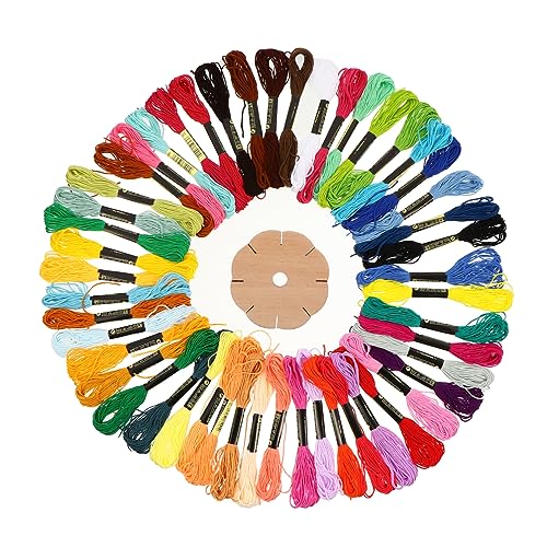 DECORNIJIA 1Satz DIY Armband Werkzeug mit Farben Stickgarn Umfangreiche Ausstattung für Armband Selber Machen Umweltfreundliches Material für Bastelprojekte von DECORNIJIA