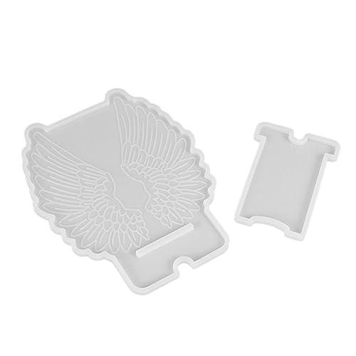 DECORNIJIA 1Satz Handyhalter Silikonform DIY Epoxid Gießform für Handy Einfach zu Verwenden Lebensmittelechtem Silikon für Handwerk und Bastelprojekte von DECORNIJIA