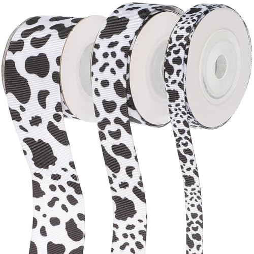 DECORNIJIA 1Satz Kuhmuster DIY Gurtband Yards Hochwertiges Leicht Zuschneidbar für Bastelprojekte und Partydekorationen Geschenkverpackungen Langlebig von DECORNIJIA