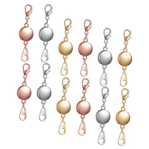 DECORNIJIA 1Satz Magnetische Karabinerverschlüsse für und Armbänder Teiliges mit Robusten und Langlebigen Magneten für DIY Schmuckprojekte und von DECORNIJIA