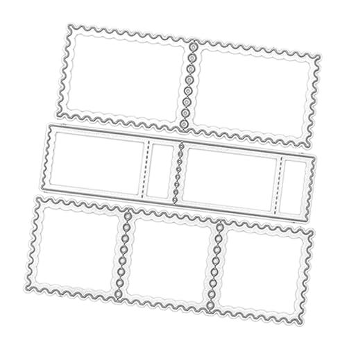 DECORNIJIA 1Satz Metallschneidform für DIY Stempel Präzise Stanzform für Bastelprojekte und Kartenherstellung Unterstützt und Kreativität bei Teenagern von DECORNIJIA
