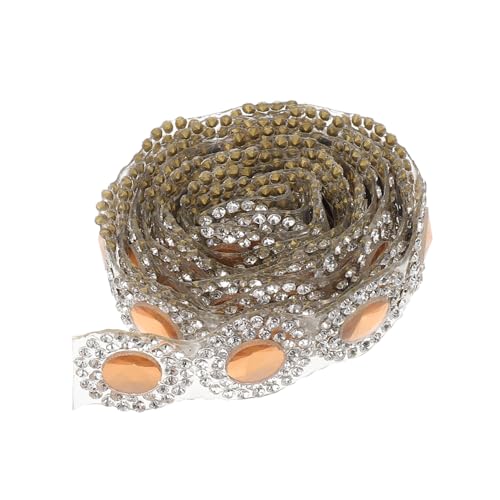 DECORNIJIA 1Stück DIY Rhinestone Band für Bastelprojekte Glitzerndes Diamantband Selbstklebend für Gürtel Schmuck und Dekoration Individuell Zuschneidbar für Designs DECORNIJIA 1Stück DIY Rhinestone Band für Bastelprojekte Glitzerndes Diamantband Selbstklebend für Gürtel Schmuck und Dekoration Individuell Zuschneidbar für Designs von DECORNIJIA