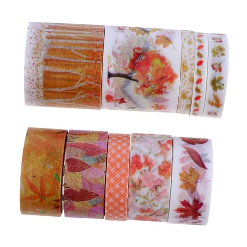 DECORNIJIA 2 Kartons Boxen Kreative Washi Tapes Dekorative Klebebänder für Scrapbooking und DIY Handgefertigte Aufkleber für Notizbuch und Journals für Bastelprojekte von DECORNIJIA