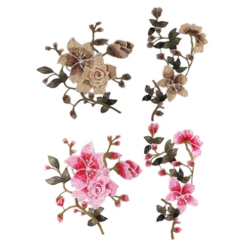 DECORNIJIA 2 Sätze Blumen Stickerei Applikationen Aufnäher zum Aufnähen und Bügeln Dekorative Spitzen Patches für Kleidung DIY Reparaturflicken für Röcke Taschen Cheongsam Vielseitige DECORNIJIA 2 Sätze Blumen Stickerei Applikationen Aufnäher zum Aufnähen und Bügeln Dekorative Spitzen Patches für Kleidung DIY Reparaturflicken für Röcke Taschen Cheongsam Vielseitige von DECORNIJIA