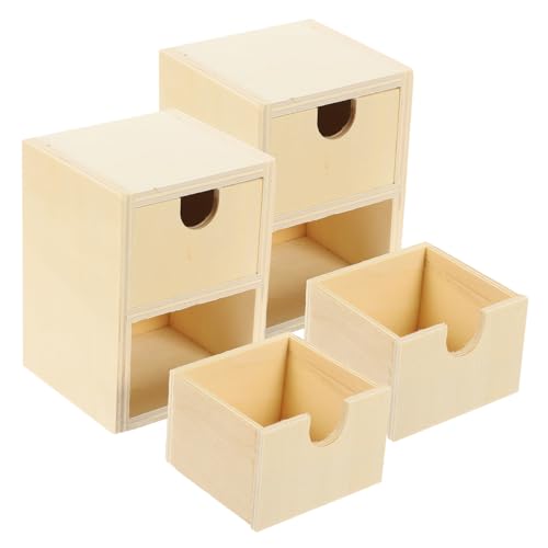 DECORNIJIA 2 Stck Unlackierte Kleine Holzschubladen aus Holz Lagig DIY Bastelset für Unvollendete Kommode Schubladen für Kinderzimmer und Kreative Aufbewahrung DECORNIJIA 2 Stck Unlackierte Kleine Holzschubladen aus Holz Lagig DIY Bastelset für Unvollendete Kommode Schubladen für Kinderzimmer und Kreative Aufbewahrung von DECORNIJIA