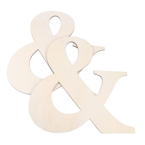 DECORNIJIA 2 Stück Diy Holzbuchstaben Blanko Holzschnitt für Bastelprojekte Dekorative Anhänger für Kinderzimmer und Personalisierte Namen Sicher und Praktisch DECORNIJIA 2 Stück Diy Holzbuchstaben Blanko Holzschnitt für Bastelprojekte Dekorative Anhänger für Kinderzimmer und Personalisierte Namen Sicher und Praktisch von DECORNIJIA