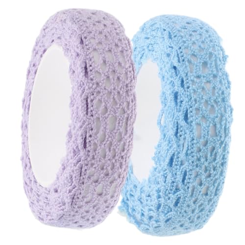 DECORNIJIA 2 Stück Doppelseitiges Spitzenband Baumwolle Klebeband Set Blau für DIY Basteln Scrapbooking Nähen Hochzeit Dekoration Vielseitig Einsetzbar Langlebig und Weich DECORNIJIA 2 Stück Doppelseitiges Spitzenband Baumwolle Klebeband Set Blau für DIY Basteln Scrapbooking Nähen Hochzeit Dekoration Vielseitig Einsetzbar Langlebig und Weich von DECORNIJIA