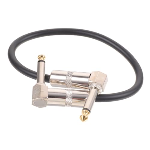 DECORNIJIA 2 Stück Gitarren Patchkabel Flaches Effektpedal Kabel für Gitarre und Bass Geräuscharm Silberfarbene Stecker Professionelle Verbindung für Gitarren Effektgeräte DECORNIJIA 2 Stück Gitarren Patchkabel Flaches Effektpedal Kabel für Gitarre und Bass Geräuscharm Silberfarbene Stecker Professionelle Verbindung für Gitarren Effektgeräte von DECORNIJIA