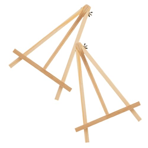 DECORNIJIA 2 Stück Holzstaffelei Mini Tischstaffelei Faltbar Leicht für Leinwandhalter Malerei Display Ergonomisch Vielseitig für Wohnzimmer Büro Ausstellungen DECORNIJIA 2 Stück Holzstaffelei Mini Tischstaffelei Faltbar Leicht für Leinwandhalter Malerei Display Ergonomisch Vielseitig für Wohnzimmer Büro Ausstellungen von DECORNIJIA