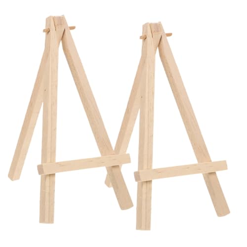 DECORNIJIA 2 Stück Mini Holz Staffelei Klappbar Verstellbar Kleiner Tischstaffelei Ständer für Fotos Karten Kunstwerke Vielseitig Einsetzbar als Displayhalter für Sammlerstücke und DECORNIJIA 2 Stück Mini Holz Staffelei Klappbar Verstellbar Kleiner Tischstaffelei Ständer für Fotos Karten Kunstwerke Vielseitig Einsetzbar als Displayhalter für Sammlerstücke und von DECORNIJIA