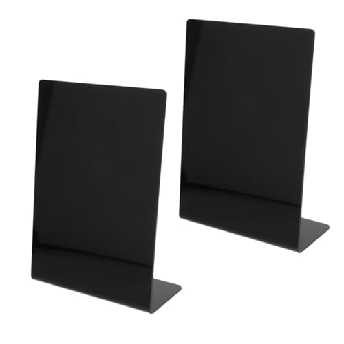 DECORNIJIA 2 Stück Mini Kreidetafeln Wiederverwendbare Tafel für DIY Tischdekoration Kreative Menüs und Kunst für Verschiedene Anlässe und Sicheren Einsatz von DECORNIJIA