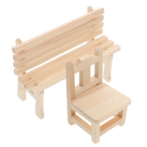 DECORNIJIA 2 Stück Puppenhausbank Mini-puppenhaus- Puppenhauszubehör Kleine Parkbank Mini-puppenhaus-zubehör Spielhaus Puppenzubehör Puppenhaus Modell Stühle Modell Bank Beige Holz DECORNIJIA 2 Stück Puppenhausbank Mini-puppenhaus- Puppenhauszubehör Kleine Parkbank Mini-puppenhaus-zubehör Spielhaus Puppenzubehör Puppenhaus Modell Stühle Modell Bank Beige Holz von DECORNIJIA