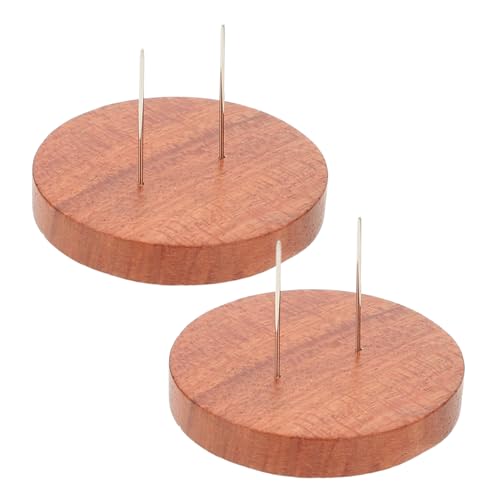 DECORNIJIA 2 Stück Puppenständer Holzsockel mit Nadel Dicke Brasilholz Basis Stabile Halterung für Stehende Modell und Häkelpuppen Dekorativer Puppenhalter für Ausstellung und DECORNIJIA 2 Stück Puppenständer Holzsockel mit Nadel Dicke Brasilholz Basis Stabile Halterung für Stehende Modell und Häkelpuppen Dekorativer Puppenhalter für Ausstellung und von DECORNIJIA