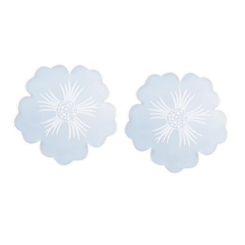 DECORNIJIA 2 Stück Silikonform Blumenform Untersetzerform für Epoxidharz DIY Handgefertigte Rutschfeste Gießform Leicht zu Reinigen für Kreative Bastelarbeiten DECORNIJIA 2 Stück Silikonform Blumenform Untersetzerform für Epoxidharz DIY Handgefertigte Rutschfeste Gießform Leicht zu Reinigen für Kreative Bastelarbeiten von DECORNIJIA